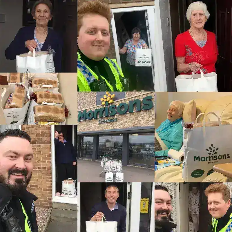 Food parcels and emergency support during COVID-19